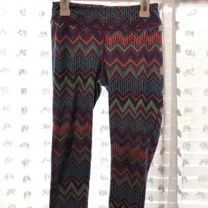 Girls Zig Zag Pattern Pants